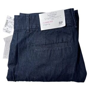 Christopher & Banks NEW Signature Comfort Classic Fit Straight Leg Denim Jean 8P